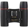 Generic Red Film - Binocolo compatto 30 x 60, ad alta definizione, mini binocolo portatile per esterni, pieghevole, per riporre facilmente uccelli, caccia, concerti, teatri, opere, viaggi, visite turistiche e