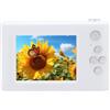 Annadue Camera Digitale 1080p FHD 48MP con Schermo LCD da 2,4, Zoom Digitale 8x, Fotocamera Vlogging Portatile Compatta per Bambini per Bambini (WHITE)