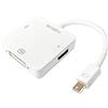 LogiLink - Adattatore Mini DisplayPort 4K a HDMI/DVI/DisplayPort