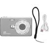 Yanmis Camera Digitale Compatta, Registrazione Video 4K, Telecamera Compatta retrò per Bambini, Principianti, Adolescenti, Immagini da 50 MP, Zoom 16x, Punto Schermo a Colori e (64GB)