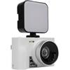 PUSOKEI Fotocamera Digitale da 24 MP, Fotocamera per Vlogging con Zoom Digitale 16X 2,5K con Luce di Riempimento, Fotocamera Compatta con Schermo da 2,8 Pollici per i Viaggi degli