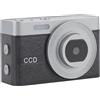 VBESTLIFE Fotocamera in Miniatura, 1080p da 12 MP Mini Digitale per la Fotocamera per la Fotocamera per la Fotocamera, Videocamera Digitale Mini Accessori per Decorazioni Fotografia (BLACK)