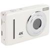 Sxhlseller Camera Digitale 4K 64 MP con Schermo LCD da 2,4 e Video Zoom 18x, Videocamera HD Compatta con Ricarica di Tipo C per Adolescenti per i Principianti di Fotografia di Blogging da