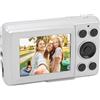 Gugxiom Fotocamera Digitale, Fotocamera per Bambini FHD 1080P Fotocamere Digitali da 16 MP Display da 2,4 Pollici, Zoom 16X, Piccola Fotocamera Compatta per Bambini Ragazzi