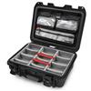 NANUK 920 Pro Photo Kit - Valigetta protettiva leggera e impermeabile con divisori imbottiti e organizer sul coperchio (42,42 × 34,04 × 17,27 cm) Antipolvere e resistente agli urti (Nero)
