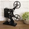 OVAQUIXI Proiettore Cinematografico in Resina Vintage, Modello di Proiettore Cinematografico retrò, Arredamento Fatto a Mano con Design Nostalgico per la Casa, il Soggiorno, la
