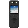 Diyeeni Fotocamera per il Corpo con Registrazione Video e Audio, Fotocamere Panoramiche HD Indossate Dal Corpo 2K, Indossabile Portatile, Obiettivo Rotante a 180 Gradi con (Scheda di