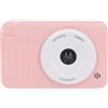LICAEVEY Camera Digitale 4K, Focus Auto Focus 4K 4K HD con Cordino, 8x Zoom Anti Shake Support da 32 GB Selfie Digital Video per Girl, Boy, Kids, Beginner (Cherry)