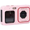 Cuifati Fotocamera Digitale HD da 72 MP 2,5 K, Display IPS Doppio Schermo, Fotocamera con Zoom Digitale 16X Anti-vibrazione per Fotografia, Registrazione Video, Viaggi, Fotocamera