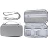 TruTechery Custodia impermeabile per fotocamera DJI per Insta360 X6 Camera Storage Box | Custodie rigide con tasca in rete, antiurto e graffi, per batterie e caricabatterie, accessori nero, grigio, 28 x 14 x 8 cm