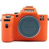 Yunchenghe A7II telecamera scatola di alloggiamento, Telecamera box interna rimovibile gomma siliconica protettiva professionale, Per Sony A7II/A7SII/A7RII - Arancione