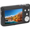 KKPLZZ Fotocamera digitale HD 4K, 64 MP, schermo da 2,8 pollici, messa a fuoco automatica, 20 x zoom, multifunzione, portatile, retrò, per viaggi (unità singola)