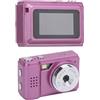 Jiawu Fotocamera Digitale, Fotocamera Compatta Retrò 1080P 2MP HD, Fotocamera da Viaggio Portatile e Ricaricabile per Ragazzi, Ragazze, per la Registrazione Della Universitaria