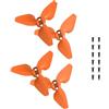 Nucelit 2 paia di eliche di ricambio per eliche Pocket Flying Camera leggera accessori ala puntelli