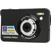 Asixxsix Fotocamera Digitale, Fotocamera per HD da 2,7 Pollici 4K 56MP Zoom 20X Autofocus Punta e Scatta Fotocamera Piccola Fotocamera Portatile per Ragazzi Ragazze Bambini (BLACK)