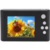 Annadue Camera Digitale 1080p FHD 48MP con Schermo LCD da 2,4, Zoom Digitale 8x, Fotocamera Vlogging Portatile Compatta per Bambini per Bambini (BLACK)