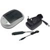 PowerSmart® Caricabatterie per Sanyo Xacti E60, DMX-C1, DMX-C4(D), DMX-C4(L), DMX-C4(N), DMX-C40(S), DMX-C5(S), DMX-C5(T), DMX-C5(W), DMX-C6(K), DMX-C6(R), DMX-C6(S), DMX-CA6, DMX-CA65, DMX-CA65L, DMX-CA65W, DMX-CA65Y, DMX-CA6D, DMX-CA6S