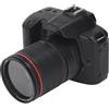 Goshyda Fotocamera Digitale, Videocamera FHD 64MP Antivibrazione 4K con Schermo IPS da 3, Zoom Digitale 16X, Fotocamera per Vlogging Compatta Supporta Connessione Wireless Fidelity, per