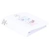 Tbest 64 Tasche Case di Archiviazione Fotografica Durevole PVC Mini Album Book Tiene Immagini per 9 3in Foto di Dimensioni Compatte 14x11x2,5 Cm (WHITE)