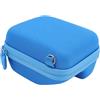 KAKAKE Custodia Rigida per Fotocamera Istantanea Portatile da Esterno, Borsa Protettiva Antiurto con Design con Cerniera Bidirezionale per Uso Quotidiano, Tocco Morbido, con Rete Portaoggetti per