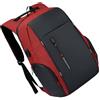 UPALDHOU Backpack di Laptop Business Leggero Resistente all'acqua con Porta di Ricarica USB, Borsa a Tracolla Multifunzionale di Grande capacità per Pendolare per Ufficio di Lavoro, Strisce Riflettenti per