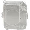 CCYLEZ Custodia Trasparente per Fotocamera Mini 12, con Tracolla, Adesivo, Tasca per Foto, Facile Accesso, Trasparente, Materiale PC, Tracolla Regolabile, Applicabile per Fotocamera