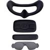 SHOOYIO Protezione per lenti in silicone Copertura per occhiali 3 Soft Foam Pad Lens Cover Cuscino Accessori per la pelle Occhiali da vista Supporto per la testa aggiornato