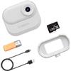 CAZSTYK Dispositivo portatile 1080P, dispositivo video, 128G | Dispositivo portatile leggero e compatto, con supporto attraente, per blog in bicicletta escursioni con creature