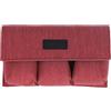 Annadue Borsa per Batteria per Drone, Custodia Portatile per Fotocamera Antispruzzo con Gancio e Anello per 2, Mini 4 Pro, Mini 3, Serie Avata, LP-E4N, LP-E19 (Rosso mattone)
