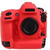 Market&YCY Custodia protettiva in silicone per fotocamera protettiva della fotocamera professionale, Per Nikon D4/D4S - Rosso
