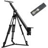 KONOVA S900 SUNJIB With LONG PLATE Camera Mini Crane Single Arm Pocket Jib Plate Bowl Compatible
