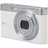 VBESTLIFE Fotocamera Digitale da 50 MP, Video HD 1080P, Messa a Fuoco Automatica, Schermo IPS da 2,2 Pollici, Fotocamera per Vlogging da 600 MAh per Adolescenti e Adulti (WHITE)