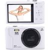 GOWENIC Fotocamera Digitale 5k, 72 MP 16x Zoom da 2,8 Pollici da 180 ° LCD Schermo F/3.2 AF Autofocus 8 Modalità con Flash Light WiFi Compatto Portatile Uhd Camara per Fotografia di