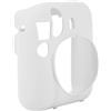 Tbest Copertura per Protezione Morbida del Corpo in Silicone della Fotocamera per Mini 12 Fotocamere Premium attività di Protezione Durevoli Leggero Durevoli (WHITE)
