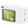 Bewinner Fotocamera Digitale 4K, Fotocamera per Vlogging Vintage 1080P con Schermo HD da 2,4 Pollici, Zoom 8X, Doppia Fotocamera Anteriore Posteriore per Registrazione Video Fotografica
