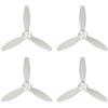 Xjdzineq Smooth Flight Aeroplane Eliche per Bebop 2 Power Quadcopters Elica Pezzi di Ricambio 4pcs) Sgancio Rapido Elica