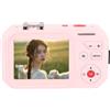 XUMIUZIY Fotocamera Digitale 4K, Telecamera Compatta a Doppi Schermi da 64 MP per Fotografia con Zoom Digitale 18x, Autofocus Accurato, Schermo HD da 2,8 Pollici, per la Scuola, Viaggi