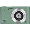 VBESTLIFE Fotocamera Digitale 2.5K 48MP per Fotografia, Fotocamera Compatta per Vlogging con Messa a Fuoco Automatica, Fotocamera Inquadra e Scatta con Zoom Digitale 16X, Videocamera da