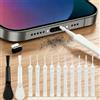 Generic Kit di 13 strumenti per la pulizia della porta di ricarica del telefono, mini spazzole anti-intasamento per altoparlante e ricevitore, pulizia multifunzionale, tablet, fotocamera, ecc