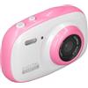 Jectse Fotocamera per Bambini, Fotocamera per Bambini da 8 MP con Zoom Digitale 6X, Display da 2 Pollici, Impermeabile IP68, Funzioni MP3 MP4, Torcia per Videocamera Digitale HD per