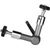 CAZSTYK Braccio regolabile con bloccaggio rapido, Gray 7 INCHES | Blocco rapido a manopola singola, antiscivolo, struttura in alluminio, carico 10 kg, tenuta