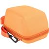 Jectse Custodia per Telecamera Portatile, Custodia per Fotocamera con Shell Duro per ora+ Telecamere, Materiale EVA, Cinturino Regolabile, Borsa per le Foto del Film, 14x17,8x10cm (ORANGE)
