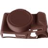 Wiffe Coperture protettive in silicone per fotocamera G7X Custodia in silicone di facile installazione con protezione per obiettivo Custodia antipolvere per fotocamera