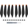 TQUXNGA 8Pieces 6030F Eliche Due Colore Ala per 3/4 Facile Installazione Aerea Fotografia Accessori