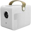 Gonetre Mini Proiettore Portatile per Home Movie, Videoproiettore LED | Dimensioni Compatte, Altoparlante da 2x2 W, Display LCD Senza Burn-in, Rapporto di Contrasto 400:1