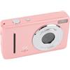 Generic Fotocamera Digitale 4K, Videocamere Compatte Punta e Scatta da Viaggio 4K 64MP con Schermo da 2,4 e Zoom Digitale 18x per Bambini Adolescenti Principianti per (PINK)