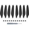 Tmboryuu 3 8PCS 6030F Eliche rinforzate per 3/4 Design a due lati con stabilità di volo colorato due eliche di ricambio laterali