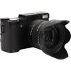 PUSOKEI Fotocamera Digitale 4K, Fotocamera Inquadra e Scatta con Schermo Ribaltabile da 3,0 Pollici Zoom Ottico 5X Zoom Digitale 8X Fotocamera per Vlogging con Messa a Fuoco Automatica