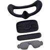 RGYBAO Protezione per lenti in silicone Copertura per occhiali 3 Soft Foam Pad Lens Cover Cuscino Accessori per la pelle Occhiali da vista Supporto per la testa aggiornato