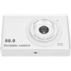 Annadue Fotocamera Digitale per Fotografia, Fotocamera Posteriore e Anteriore HD 1080P con Schermo da 2,4 Pollici, Zoom 8X, Filtro, Riproduzione MP3, Fotocamera per Vlogging da 50 MP per